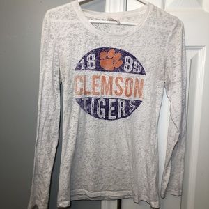 white clemson tigers long sleeve